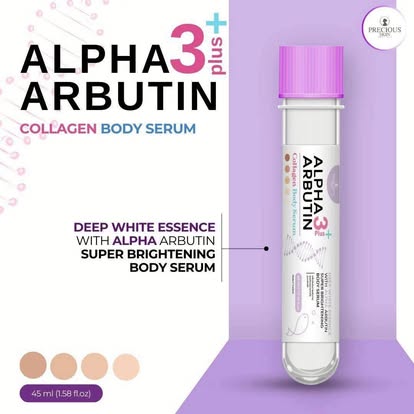 Alpha Arbutin Collagen Super Brightening Body Serum – 45ml