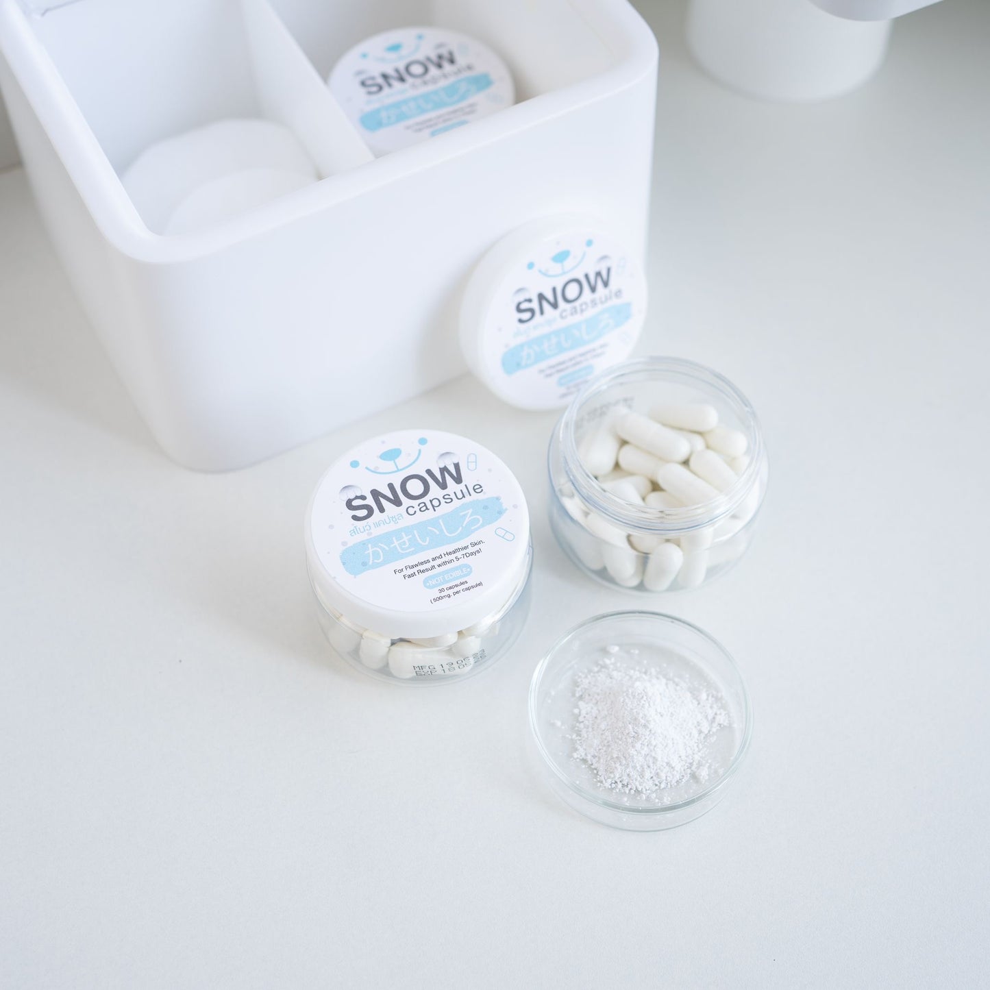 Gluta Snow Capsules - The Skin Matters