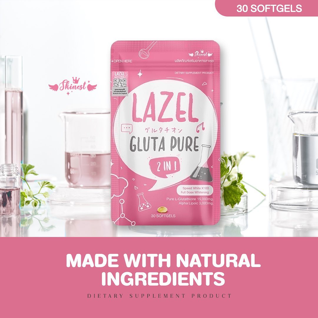 Lazel Gluta Pure - Dietary Supplement for Radiant Skin - The Skin Matters Lazel Gluta Pure - Dietary Supplement for Radiant Skin - The Skin Matters
