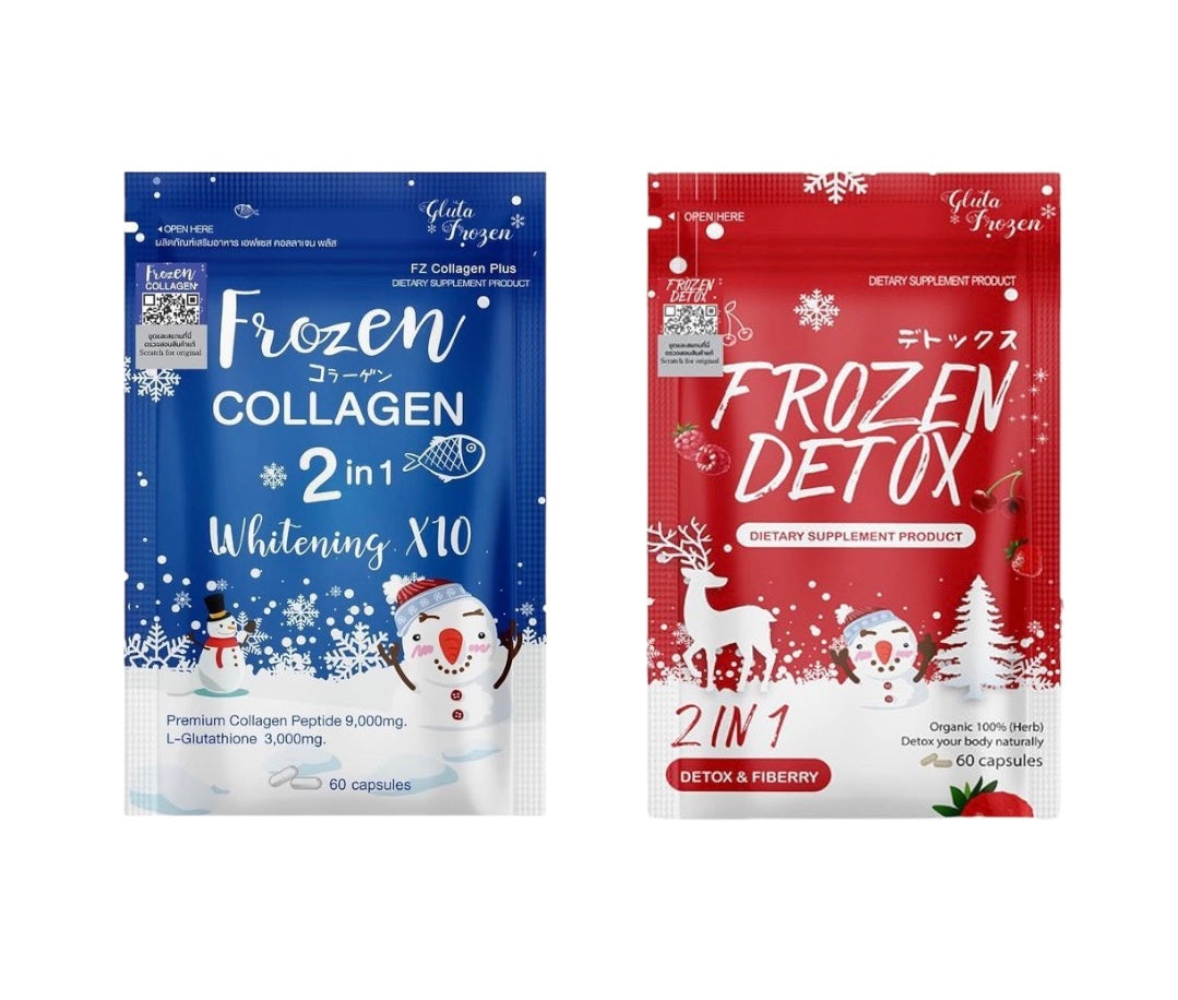 Frozen Collagen x Frozen Detox - The Skin Matters