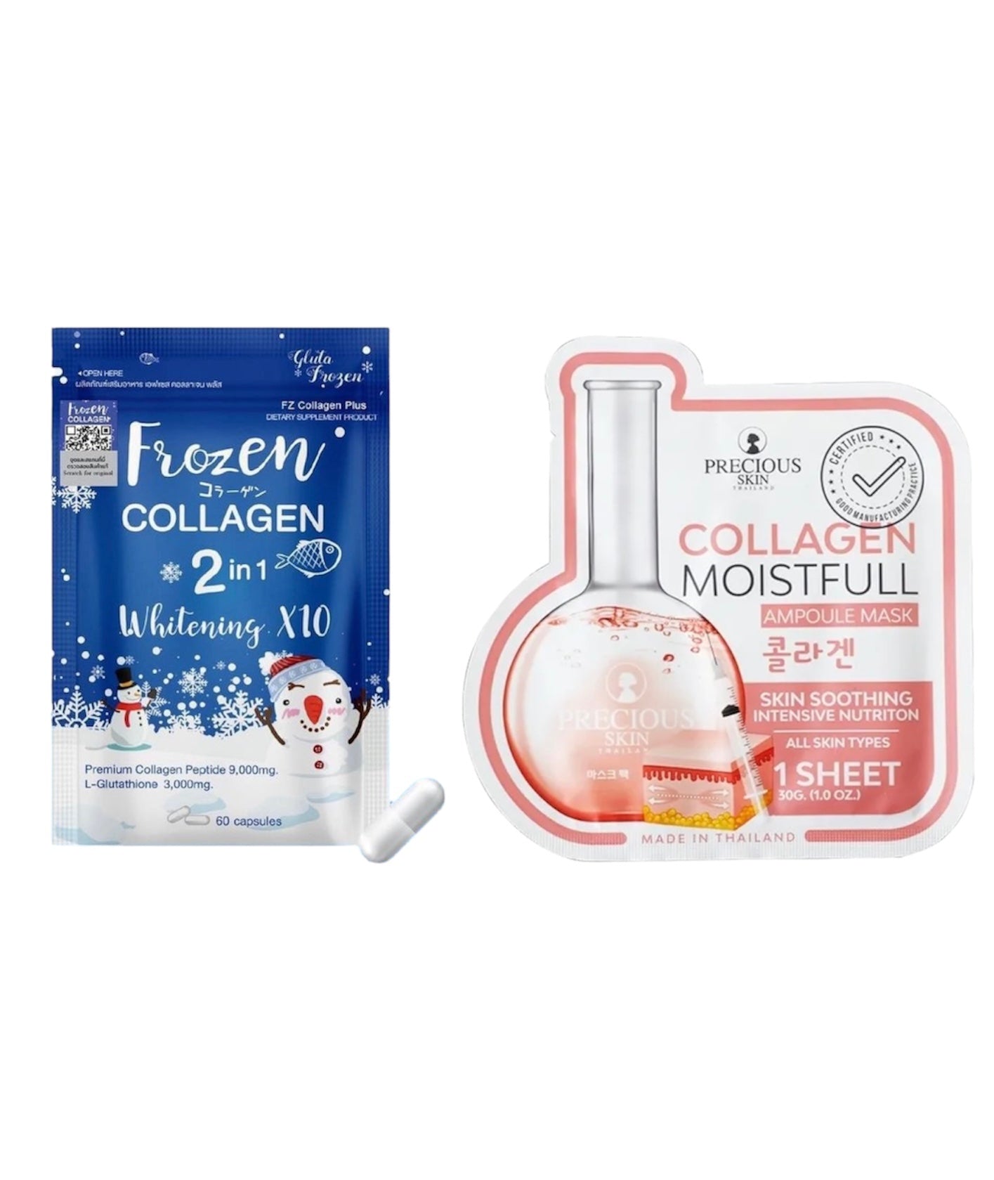 Frozen Collagen x Collagen Mask - The Skin Matters