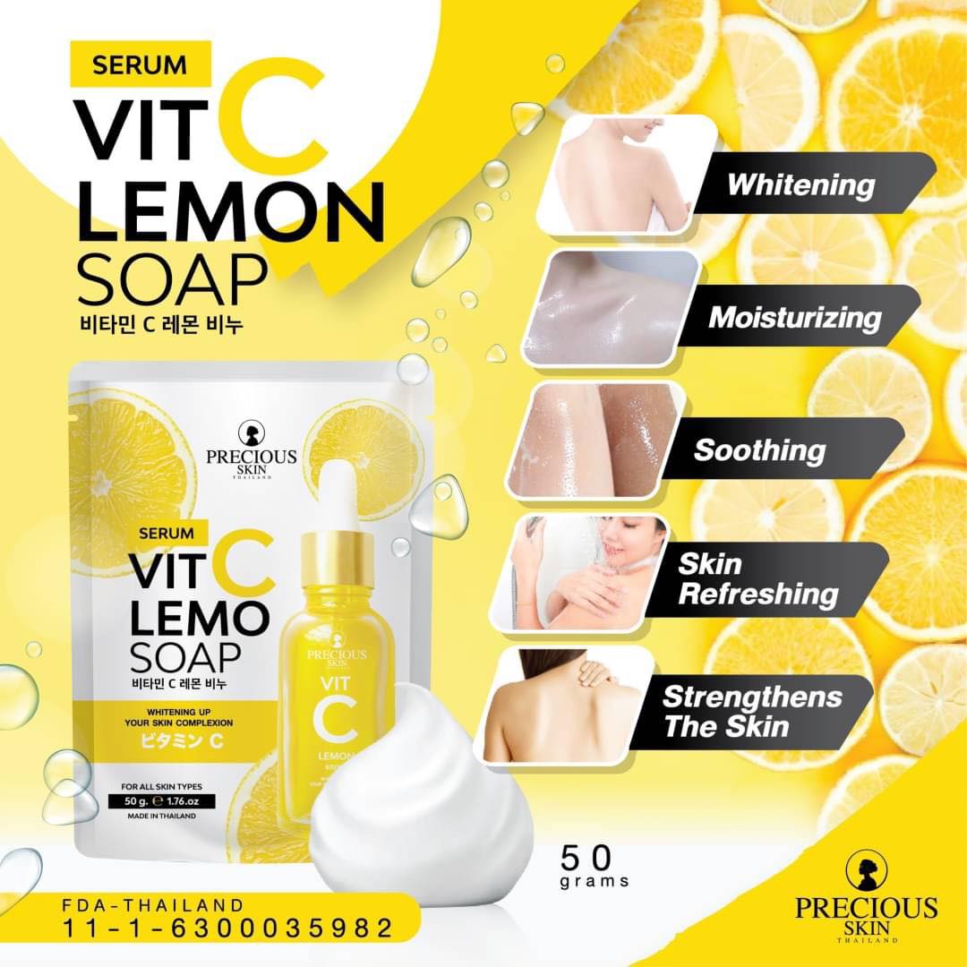 SERUM VITAMIN C Lemon SOAP