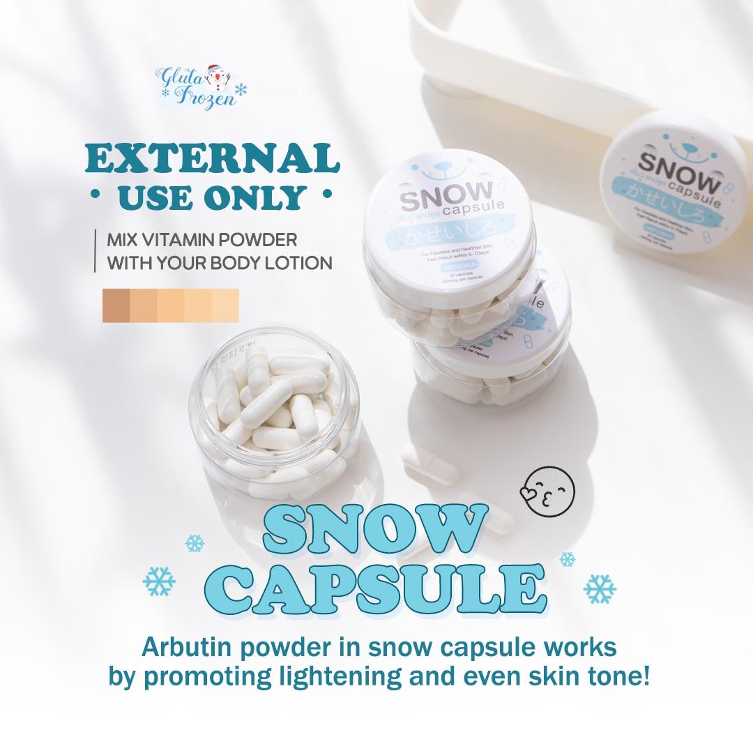 Gluta Snow Capsules - The Skin Matters Gluta Snow Capsules - The Skin Matters