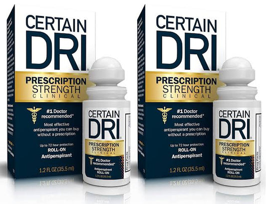 Certain Dri Antiperspirant-               Anti sweat bundle