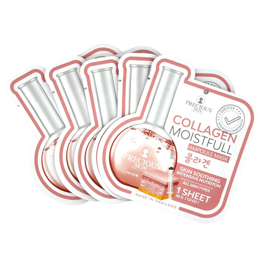 COLLAGEN MOISTFULL AMPOULE FACE MASK- Pack of 5