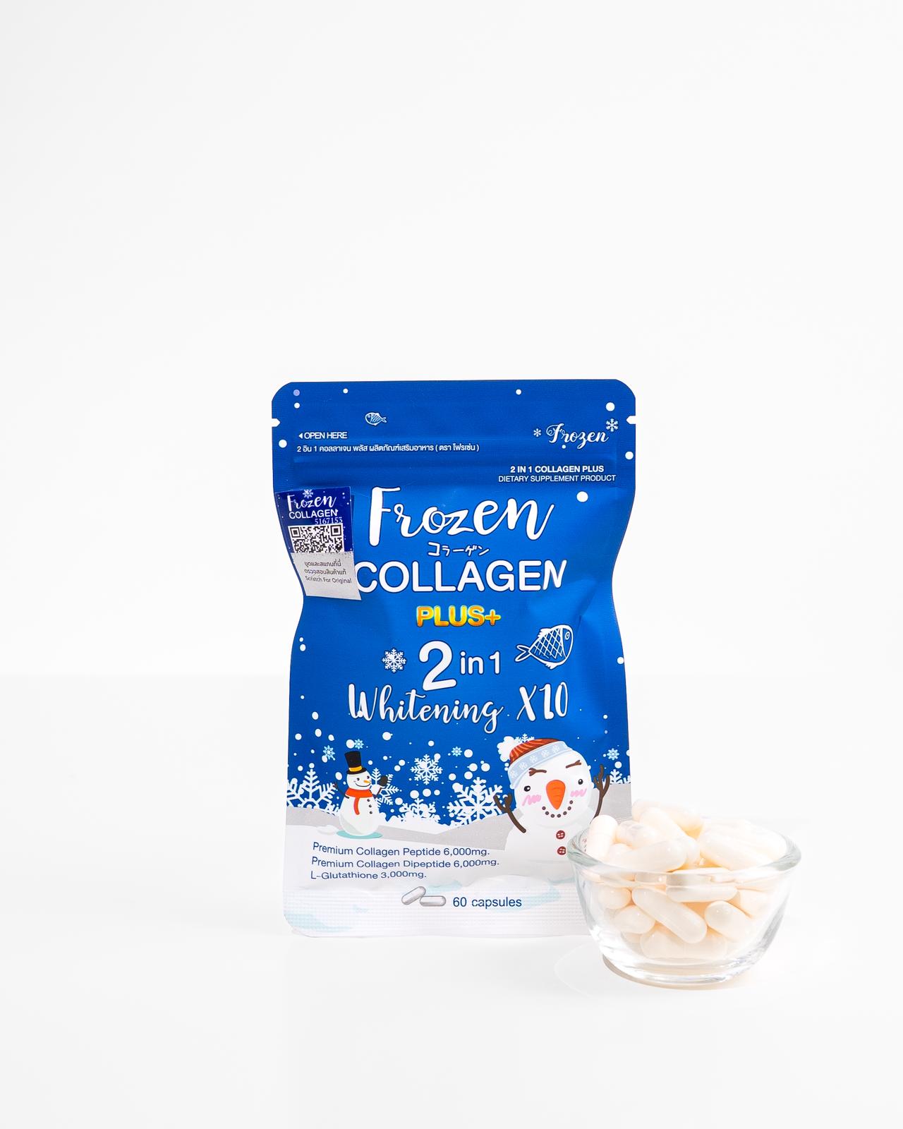 Frozen Collagen Plus+ 2 in 1 Whitening x10