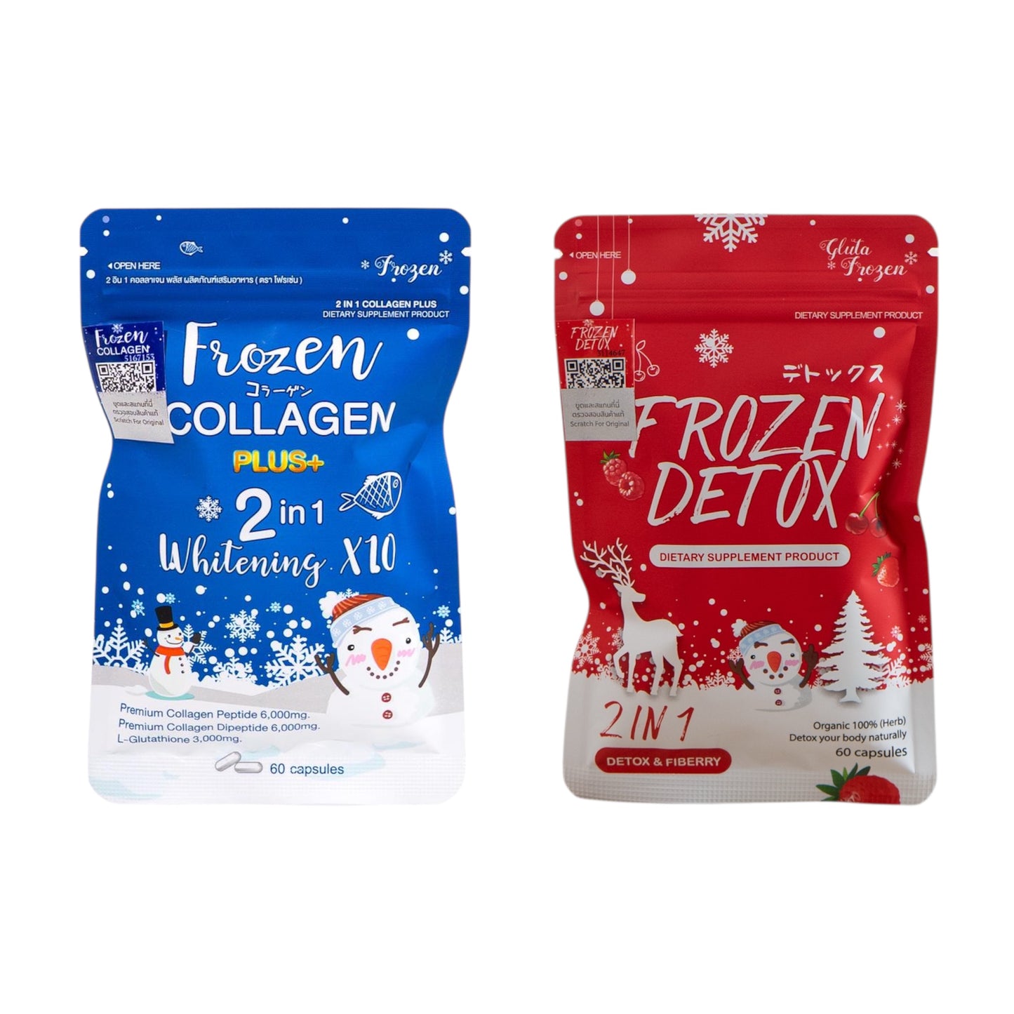 Frozen Collagen Plus+ x Frozen Detox